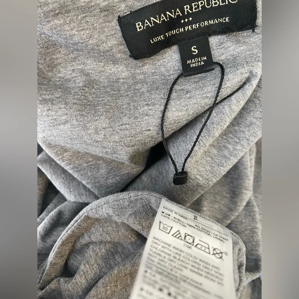 Banana Republic NWOT Luxe Touch Performance Gray Men's Jacket